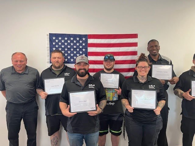 KIA Master and GM Master certification team